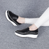 [GIRLS GOOB] Women's Casual Comfort Sneakers, Loafers Fashion Shoes, Synthetic Leather + Band - Made in KOREA